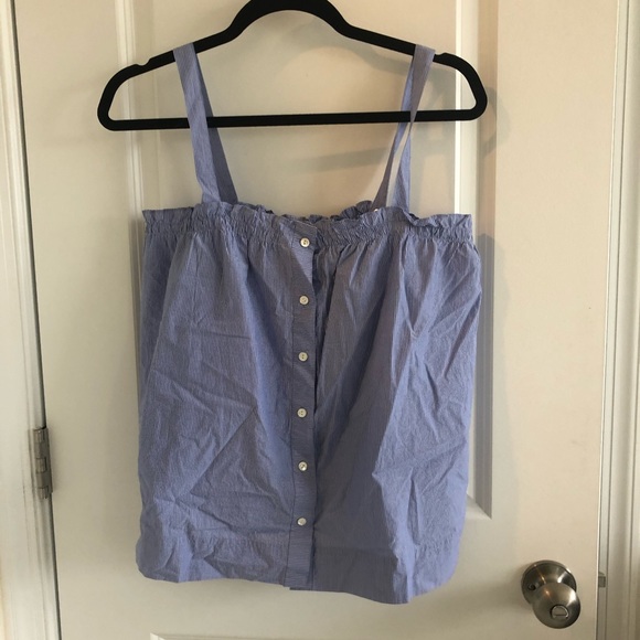 J.crew summer seersucker tank. NWT - Picture 3 of 3